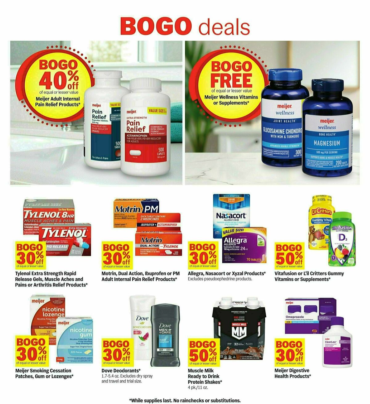 Meijer Weekly Ad from August 17