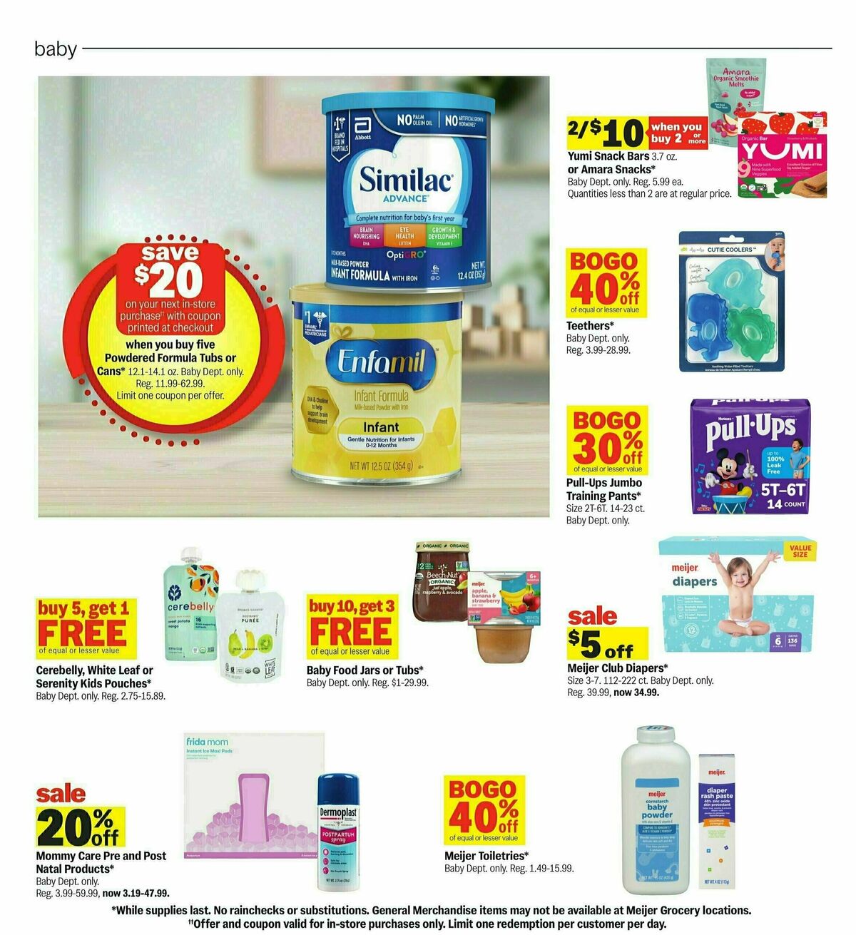 Meijer Weekly Ad from August 17