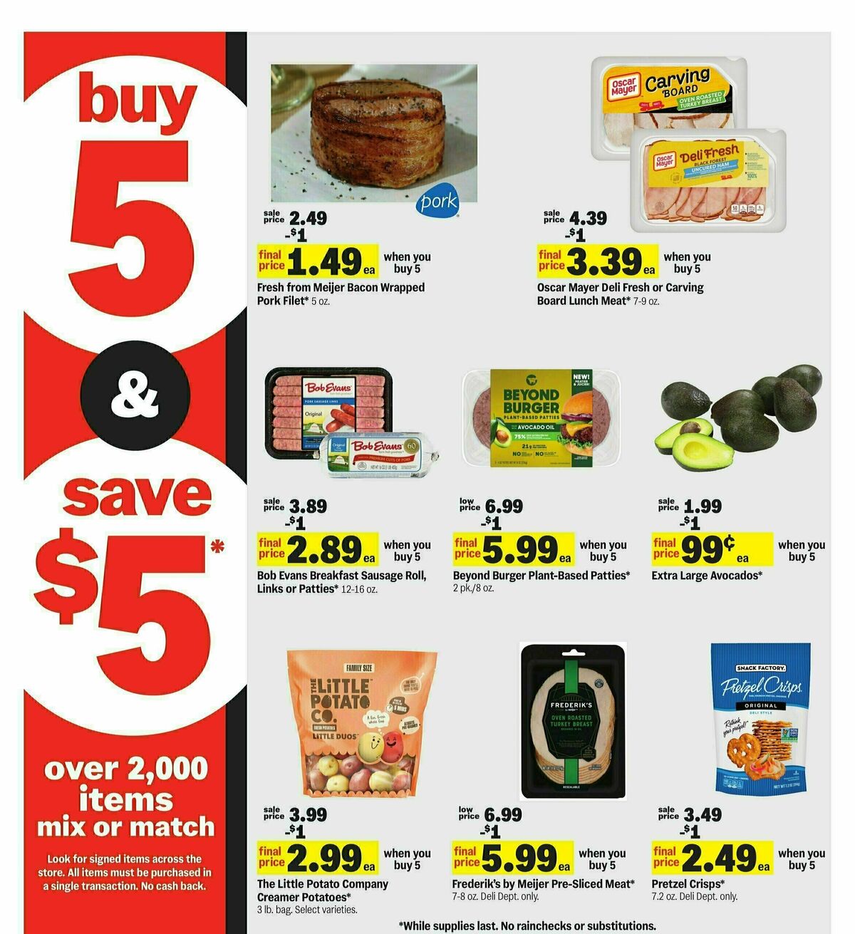 Meijer Weekly Ad from August 17