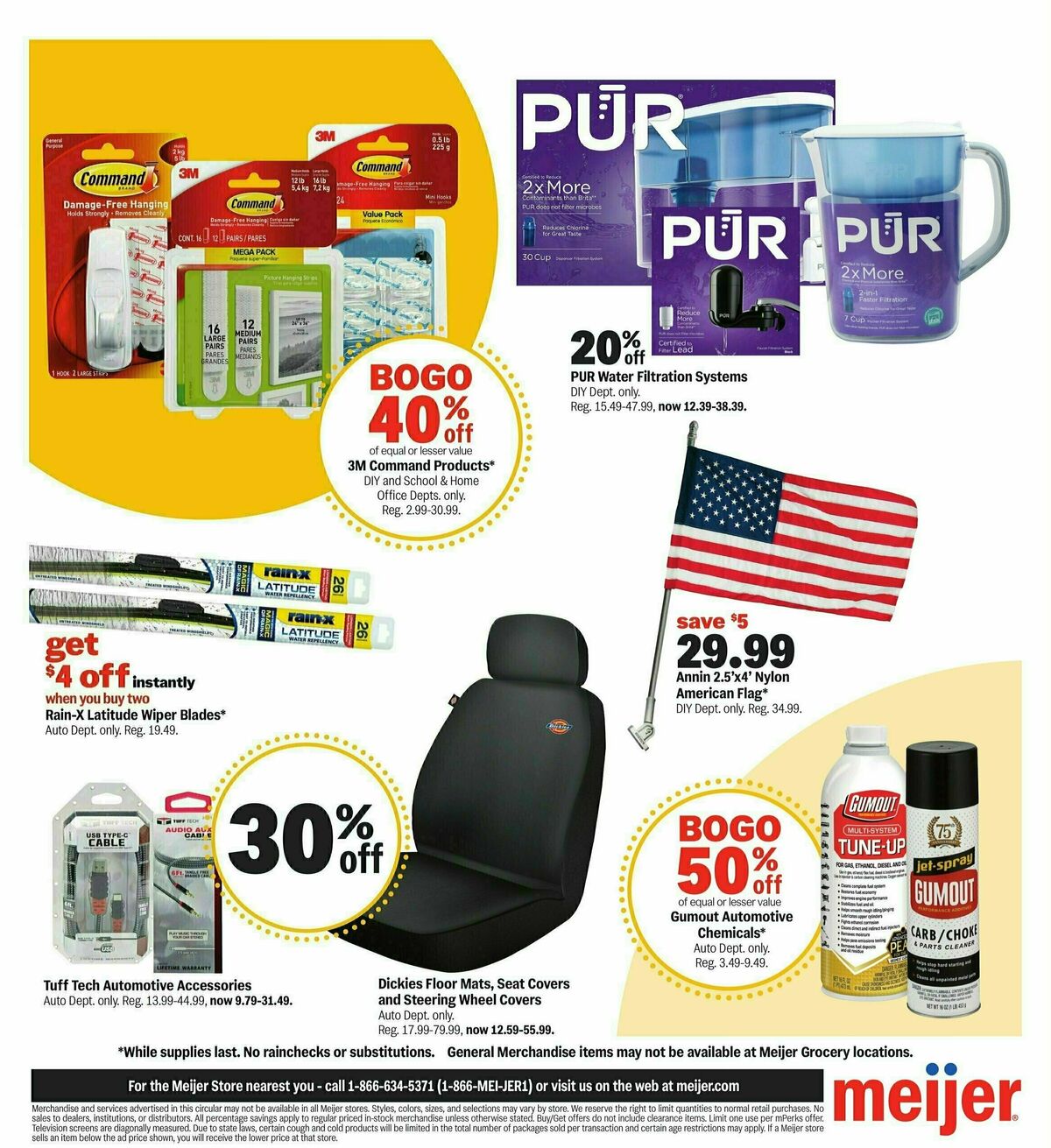 Meijer Back to class for less Weekly Ad from August 17