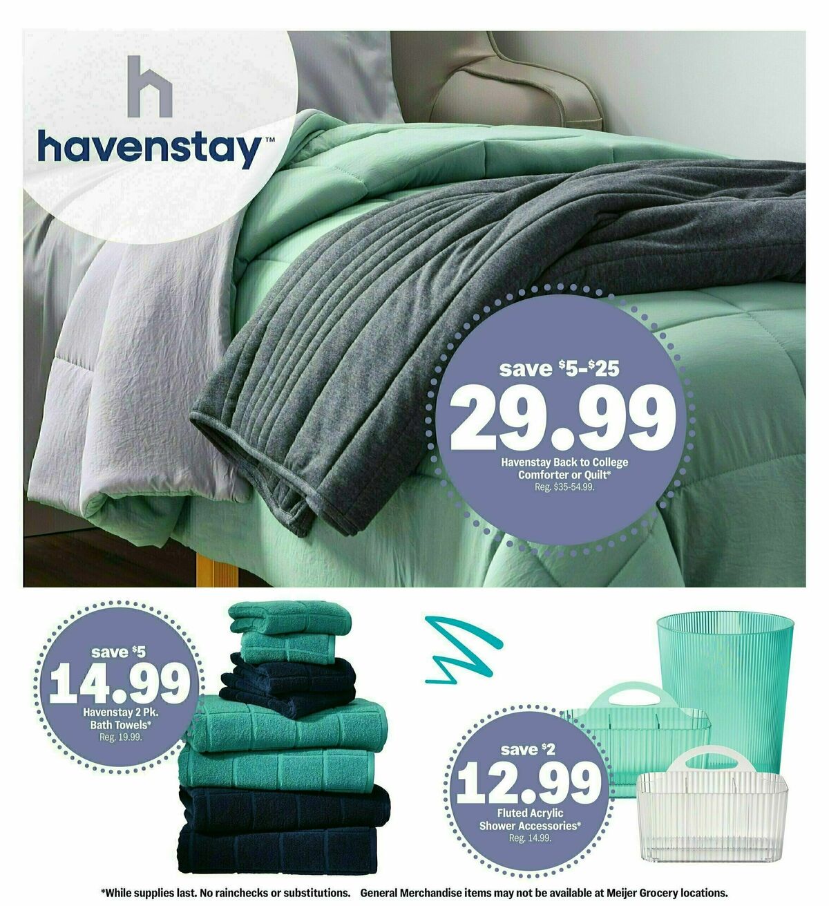 Meijer Back to class for less Weekly Ad from August 17