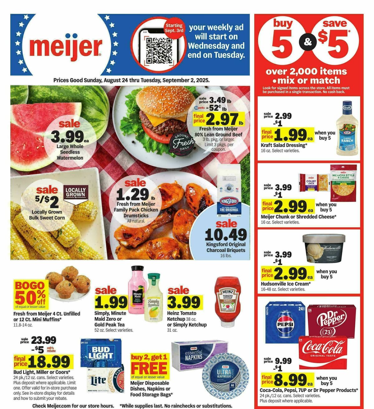 Meijer Weekly Ad from August 24