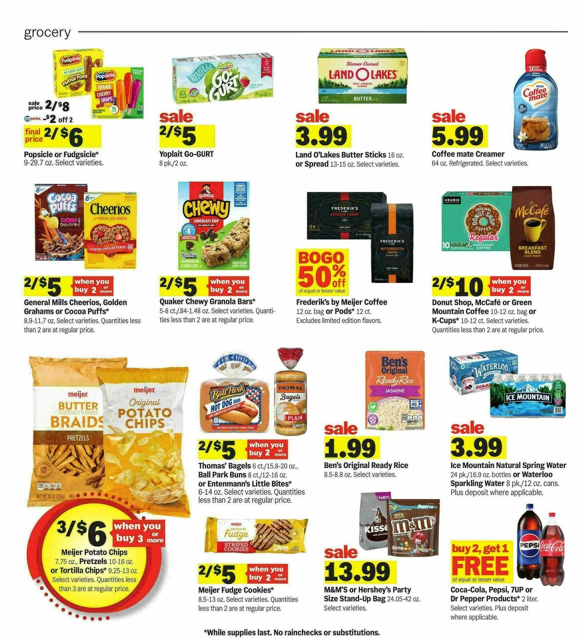 Meijer Weekly Ad from August 24