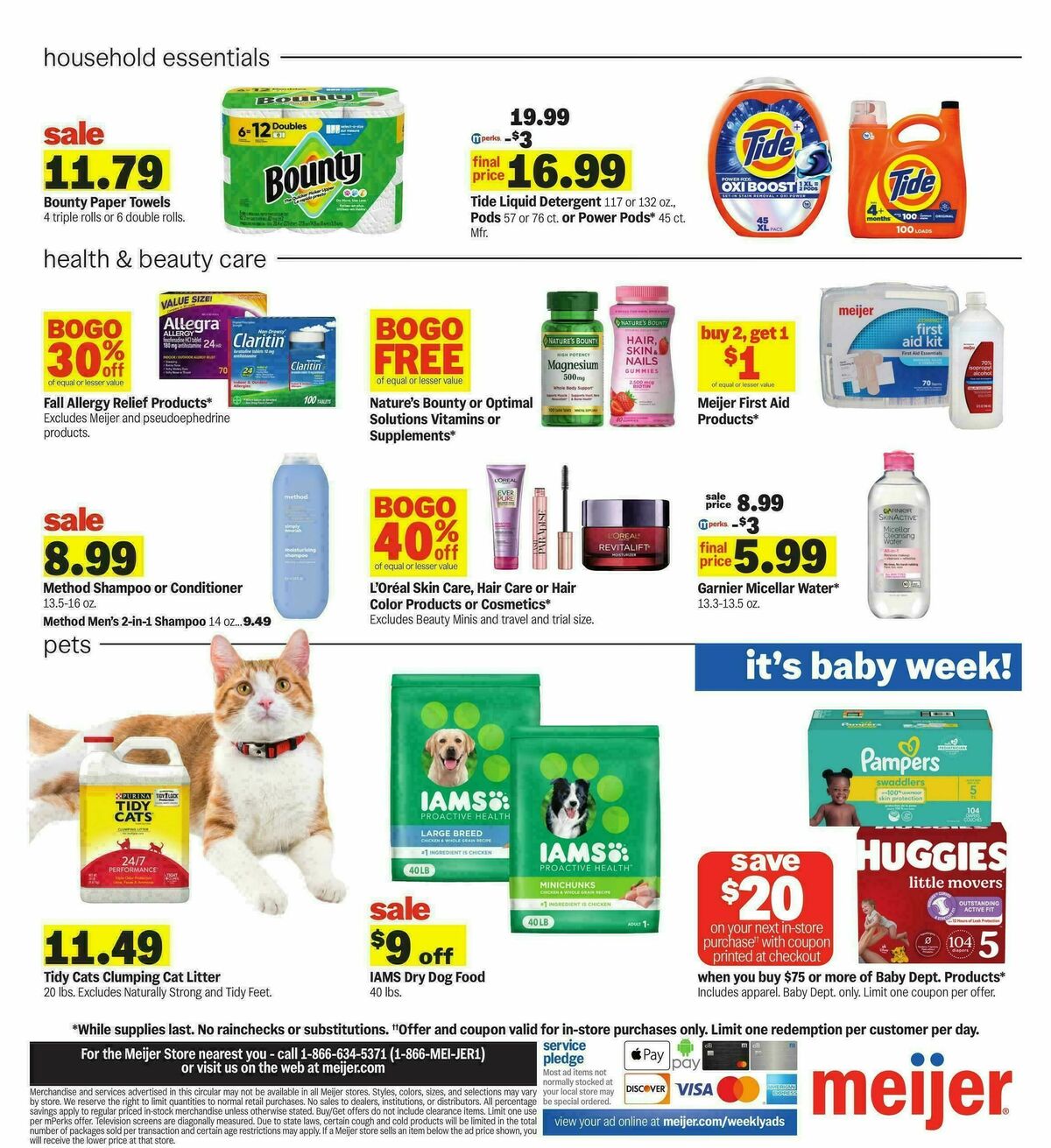 Meijer Weekly Ad from August 24