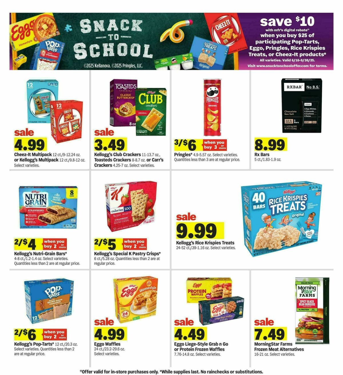 Meijer Weekly Ad from August 24