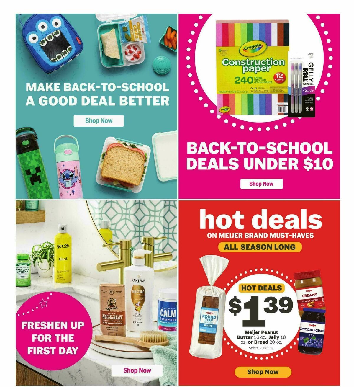 Meijer Weekly Ad from August 24