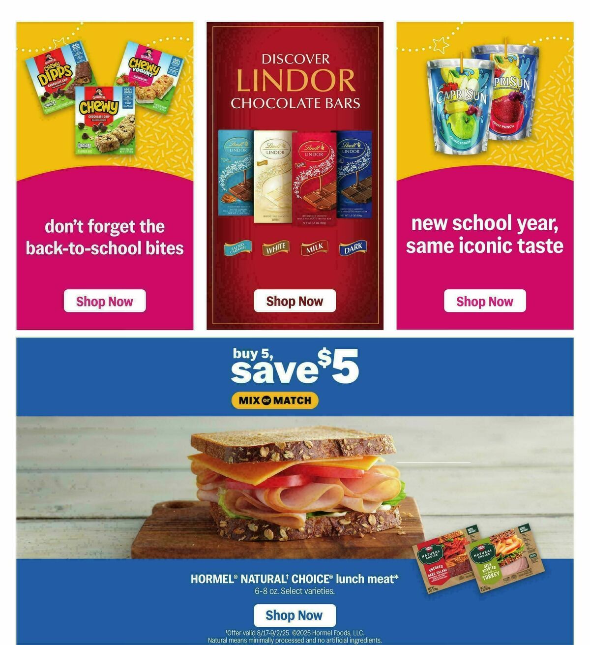 Meijer Weekly Ad from August 24