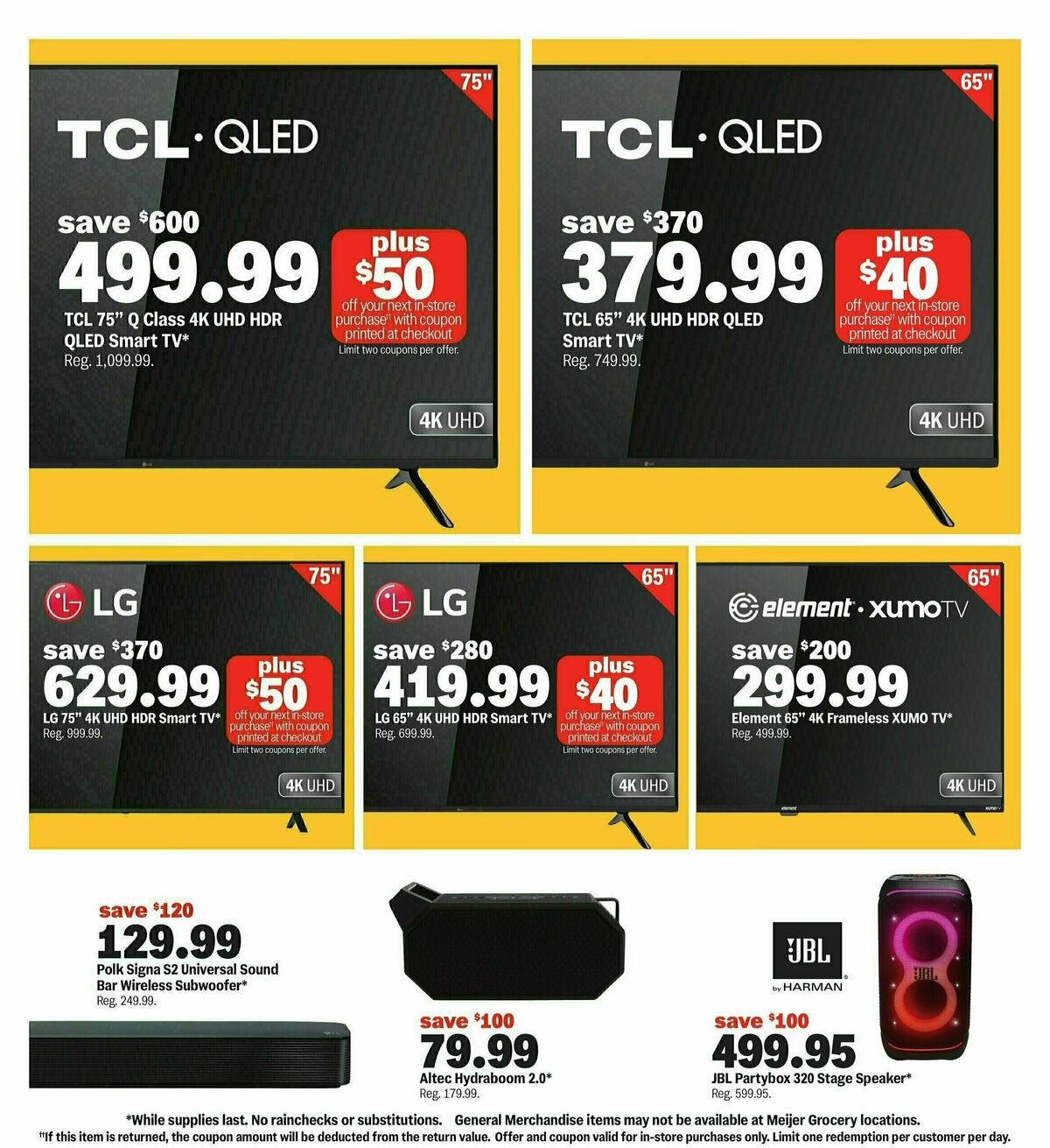 Meijer Early fall finds at great prices Weekly Ad from August 24