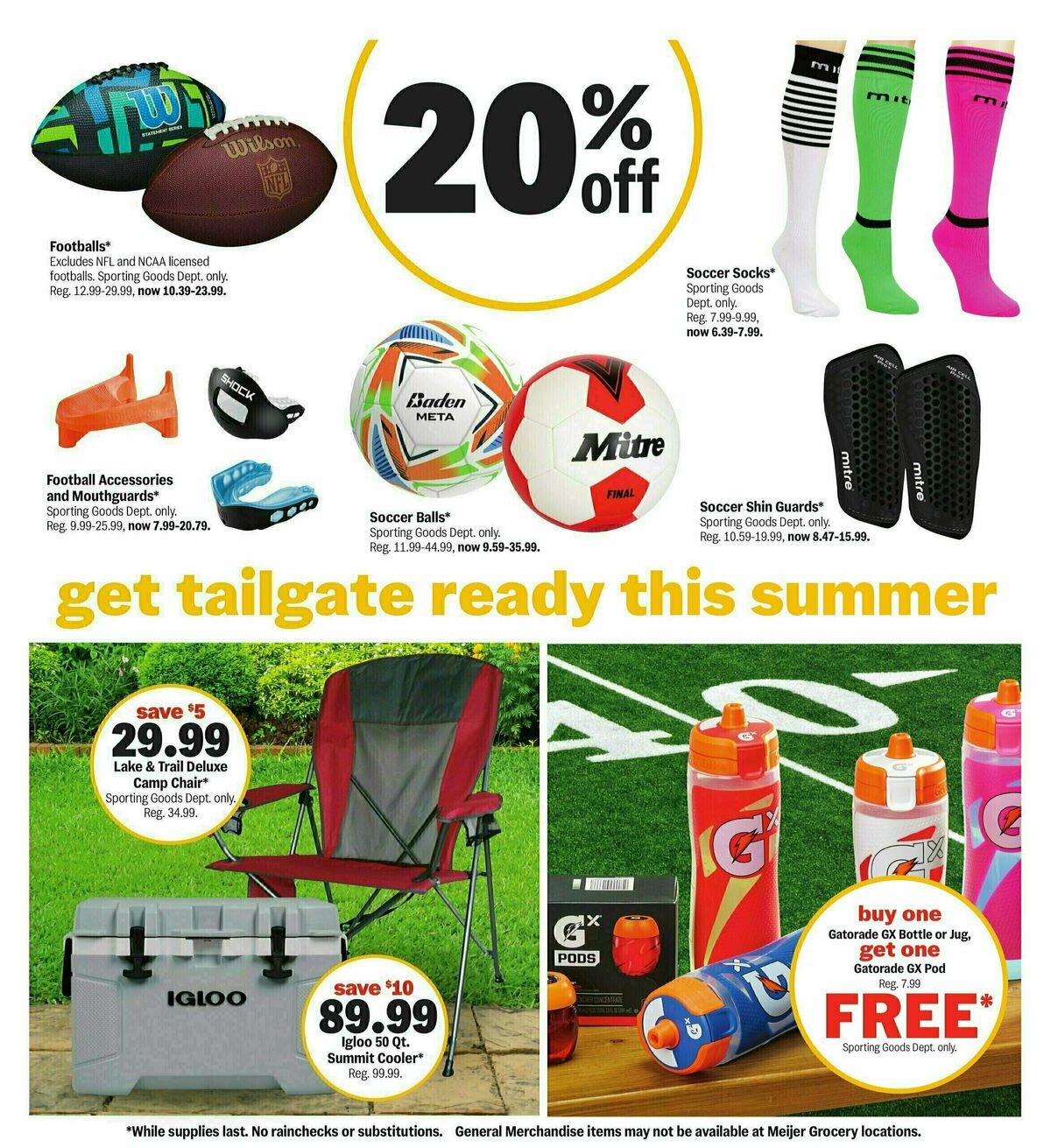 Meijer Early fall finds at great prices Weekly Ad from August 24