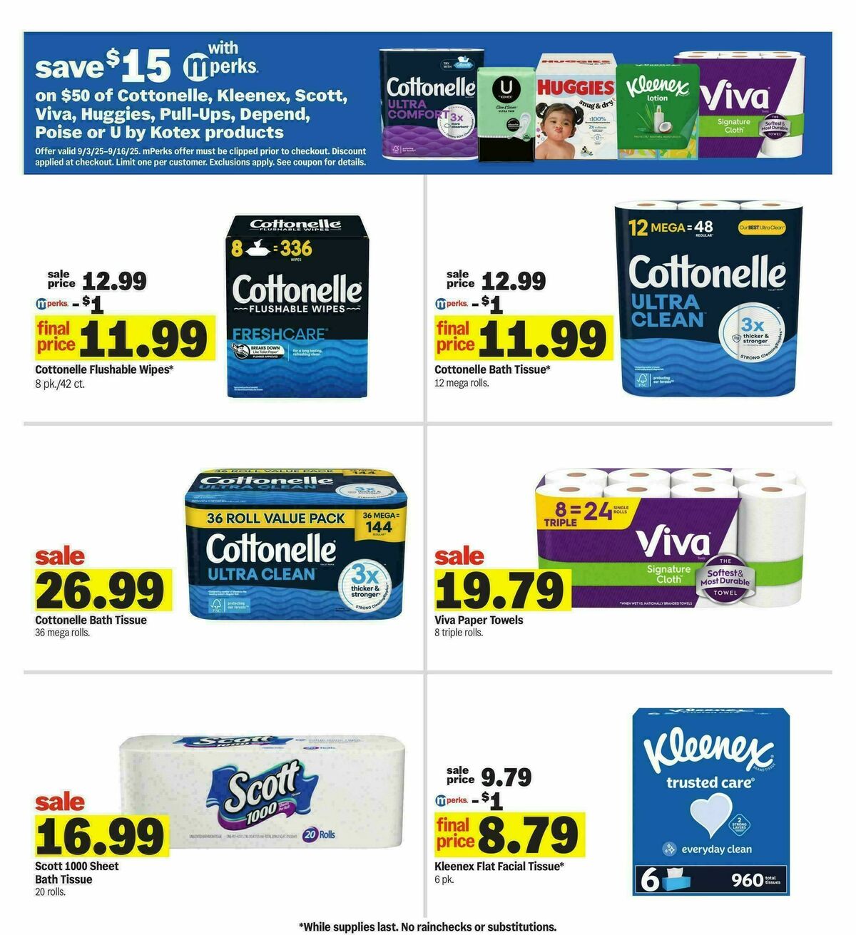 Meijer Weekly Ad from September 3