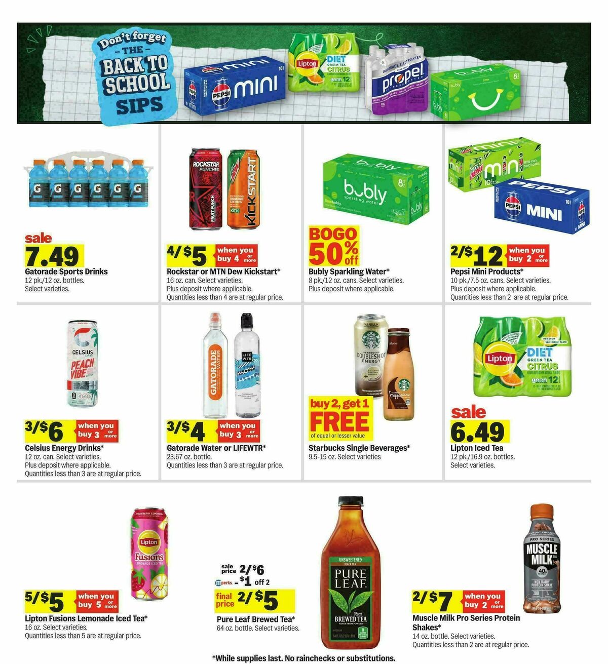 Meijer Weekly Ad from September 3