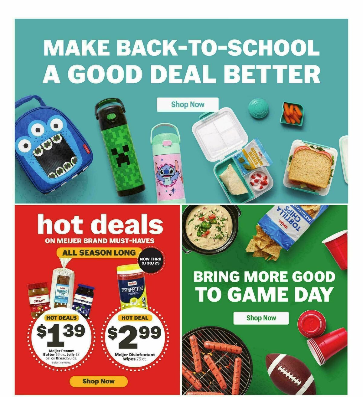 Meijer Weekly Ad from September 3