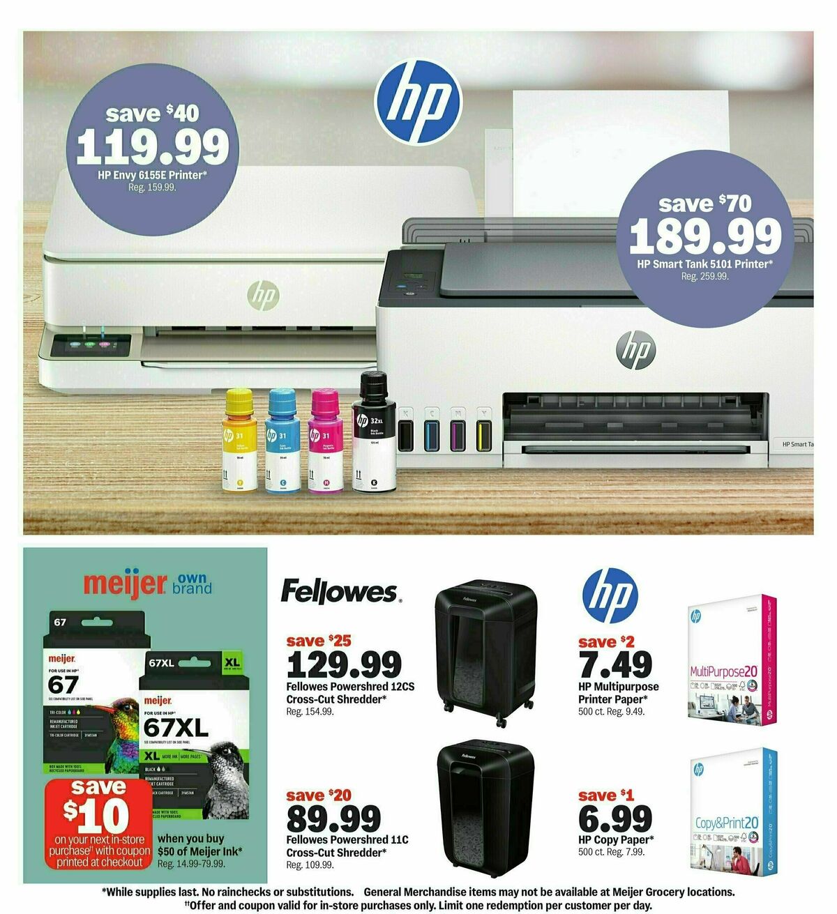 Meijer Early fall finds at great prices Weekly Ad from September 3