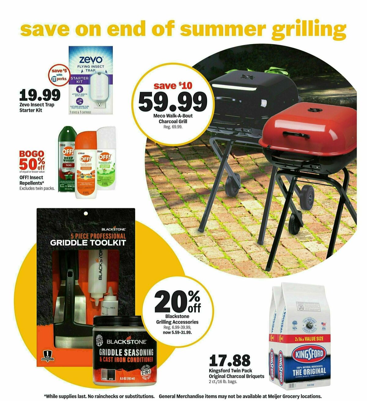 Meijer Early fall finds at great prices Weekly Ad from September 3