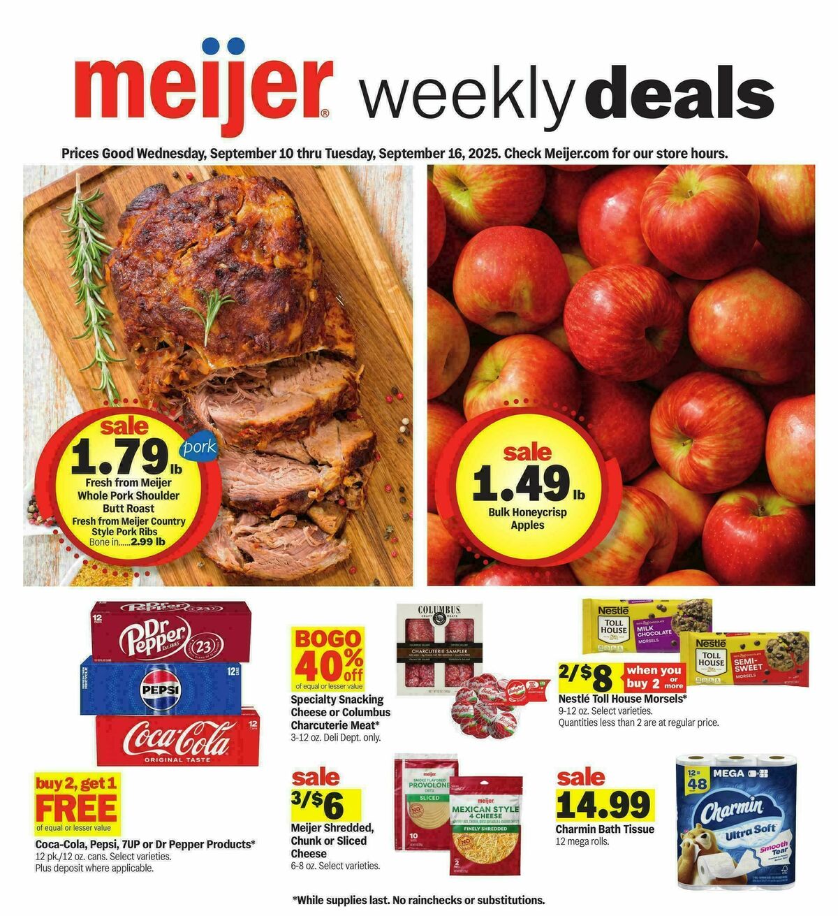 Meijer Weekly Ad from September 10