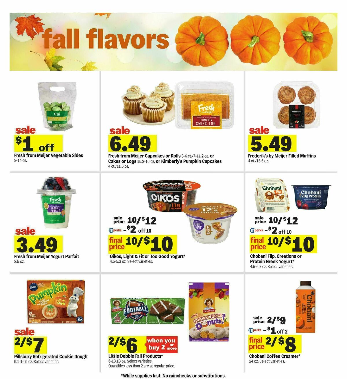 Meijer Weekly Ad from September 10