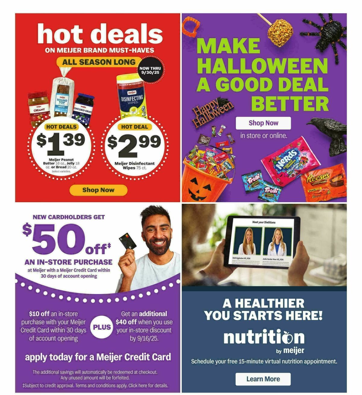 Meijer Weekly Ad from September 10