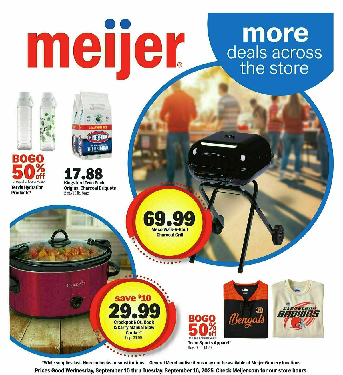 Meijer More deals across the store Weekly Ad from September 10