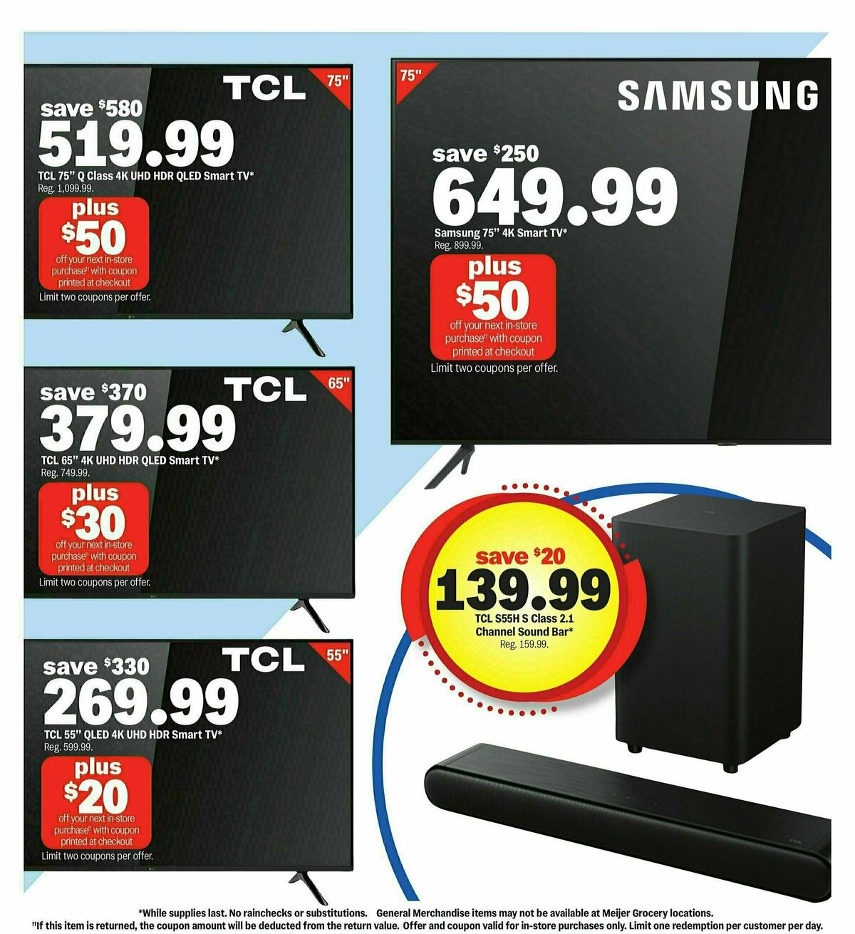 Meijer More deals across the store Weekly Ad from September 10