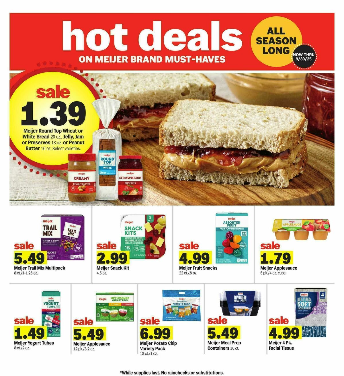 Meijer Weekly Ad from September 17