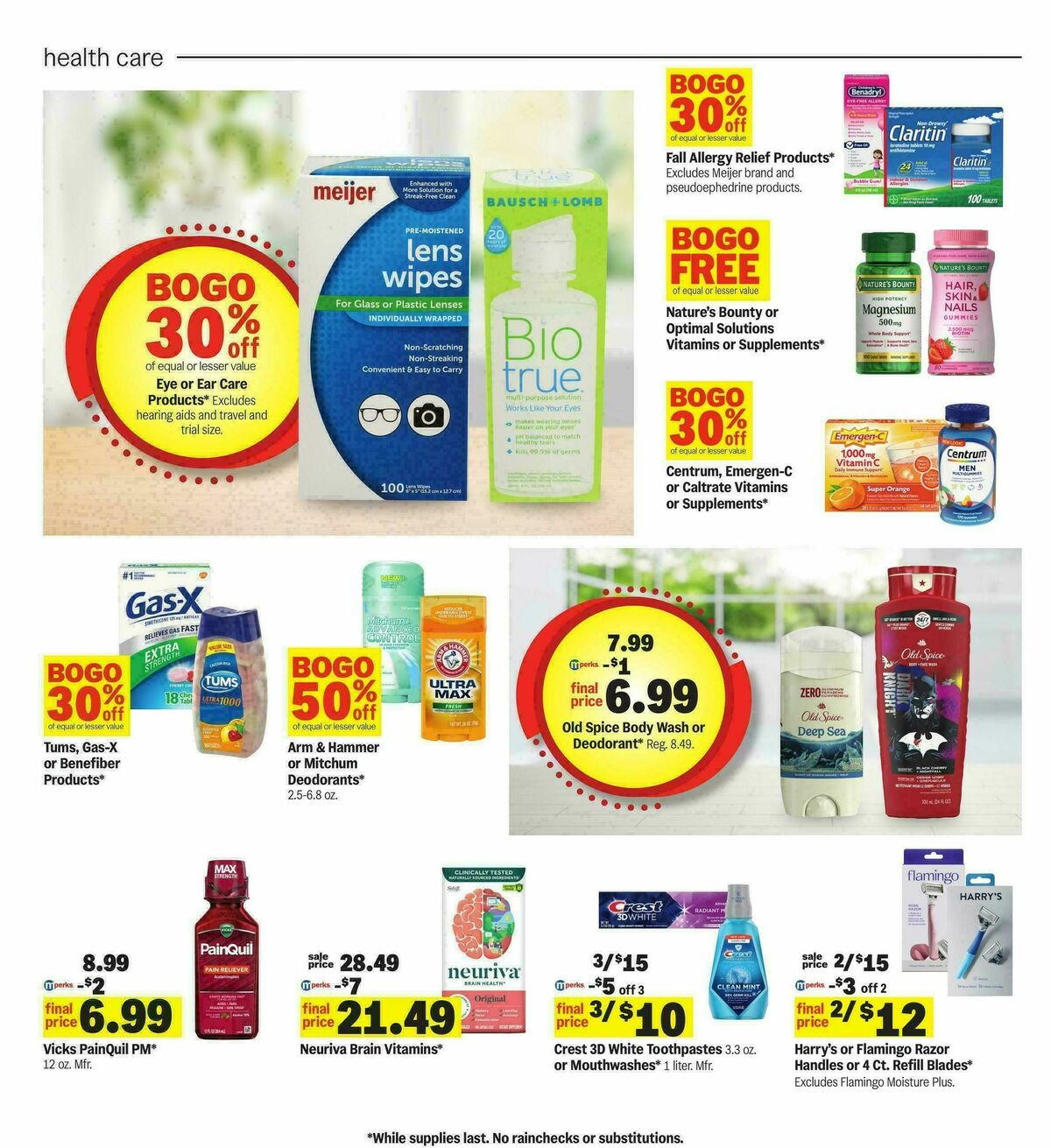Meijer Weekly Ad from September 17