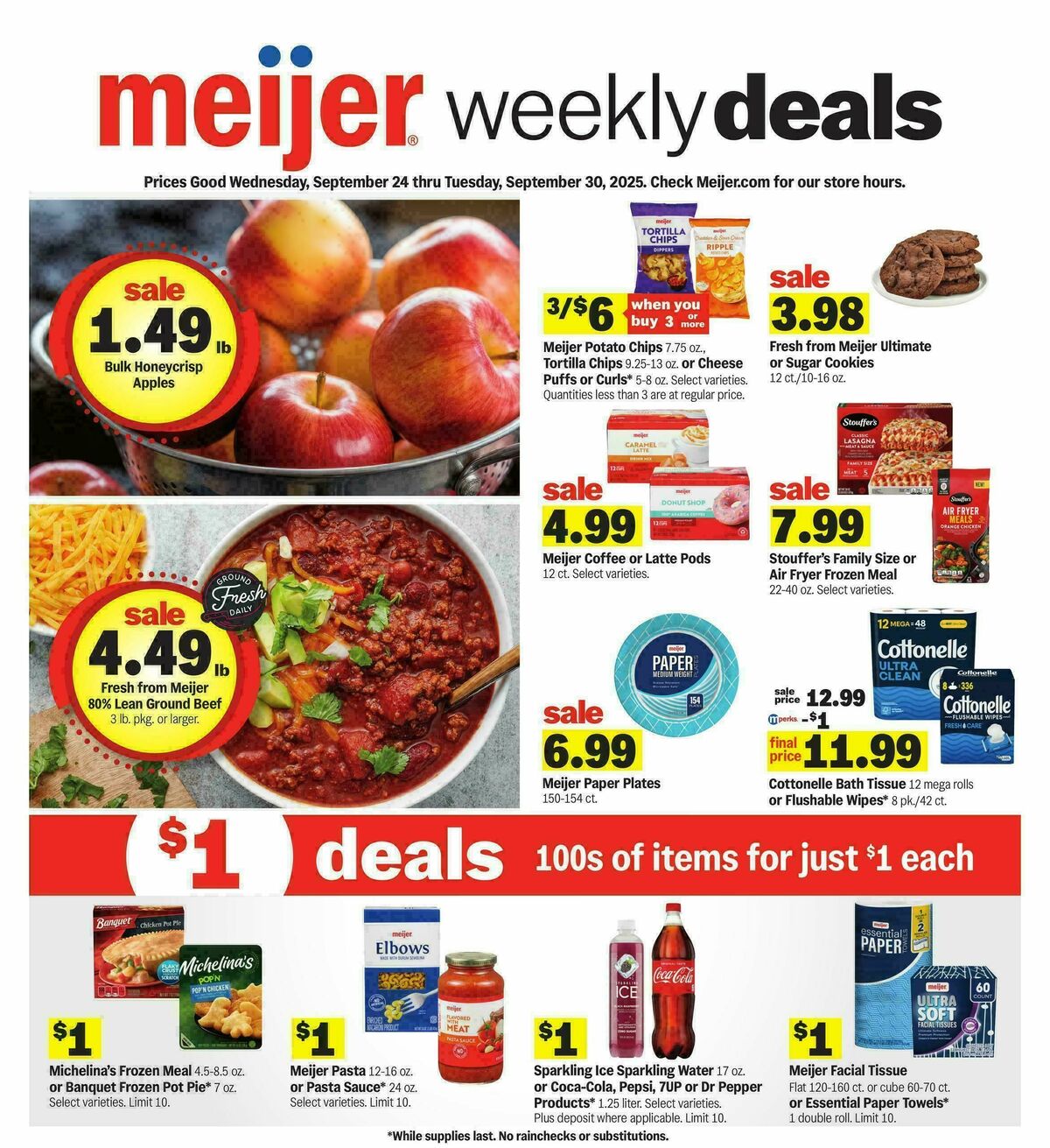 Meijer Weekly Ad from September 24