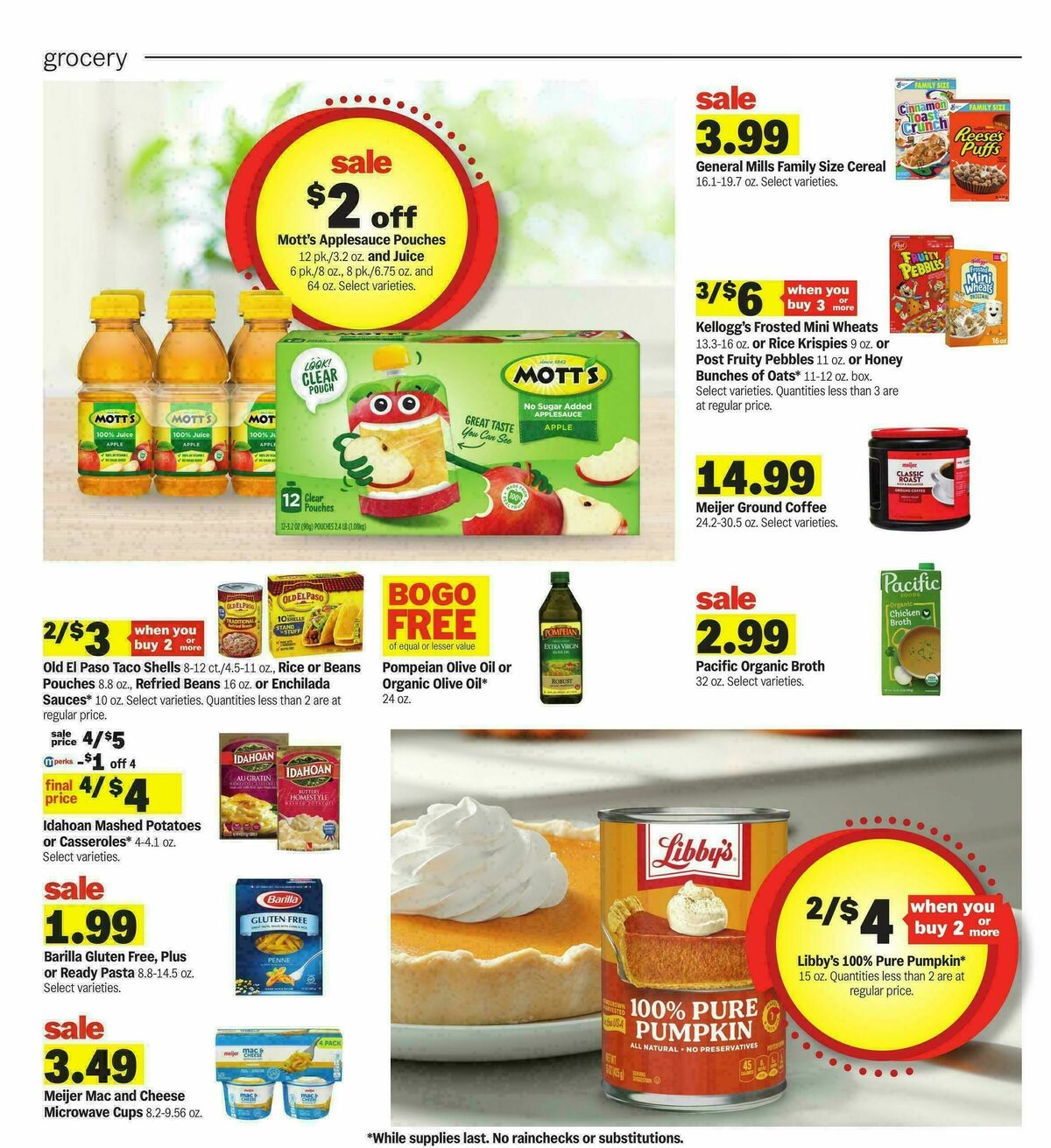 Meijer Weekly Ad from September 24