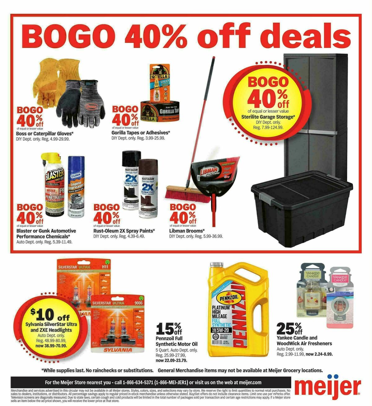 Meijer More deals across the store Weekly Ad from September 24