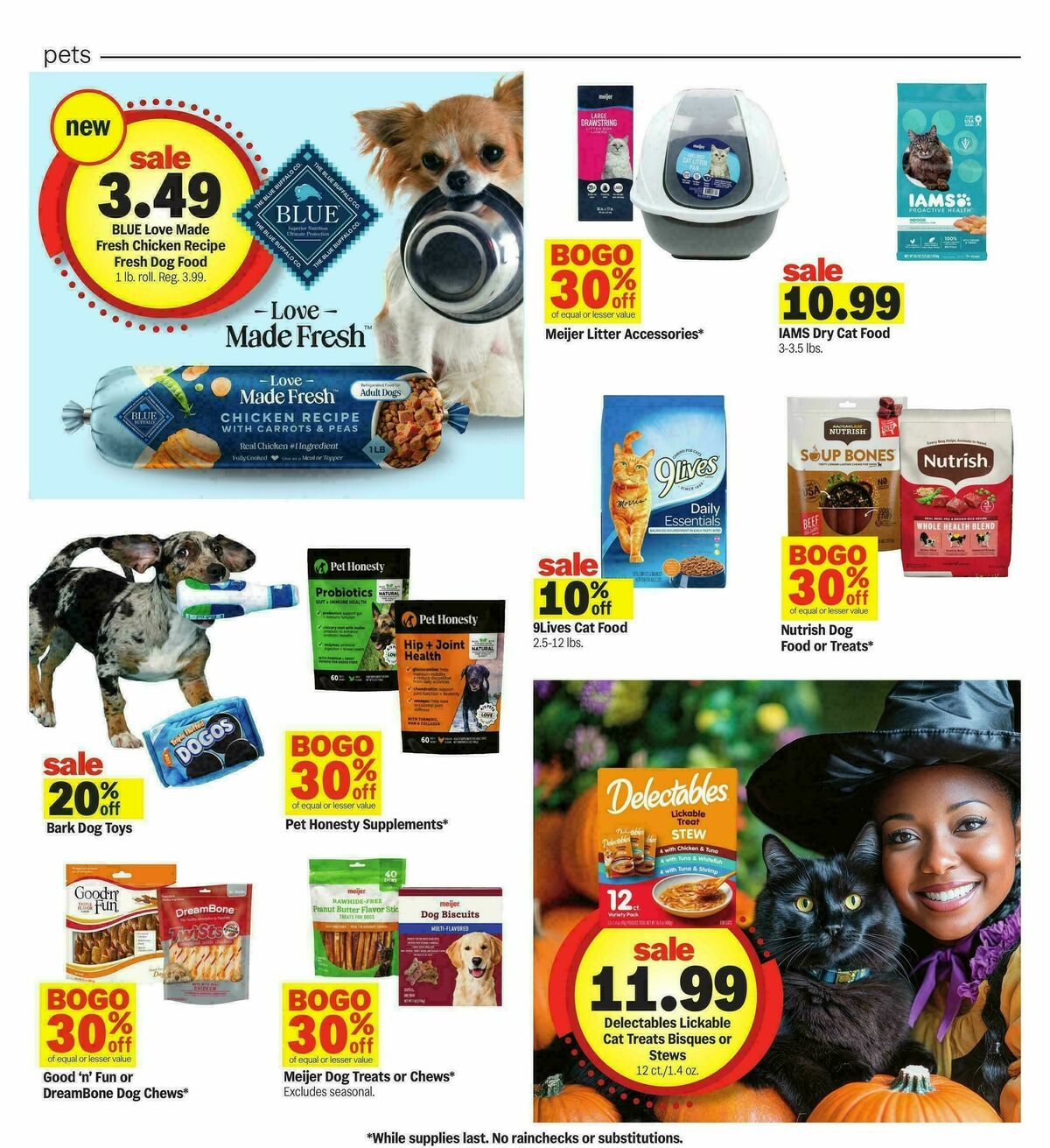 Meijer Weekly Ad from October 1