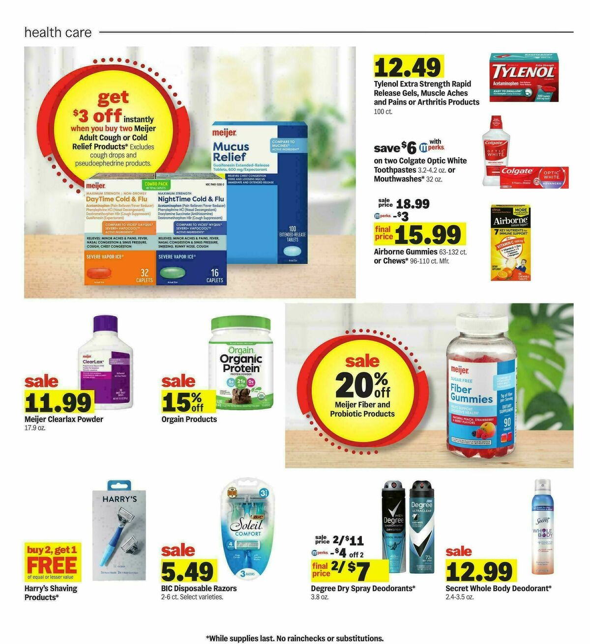 Meijer Weekly Ad from October 1