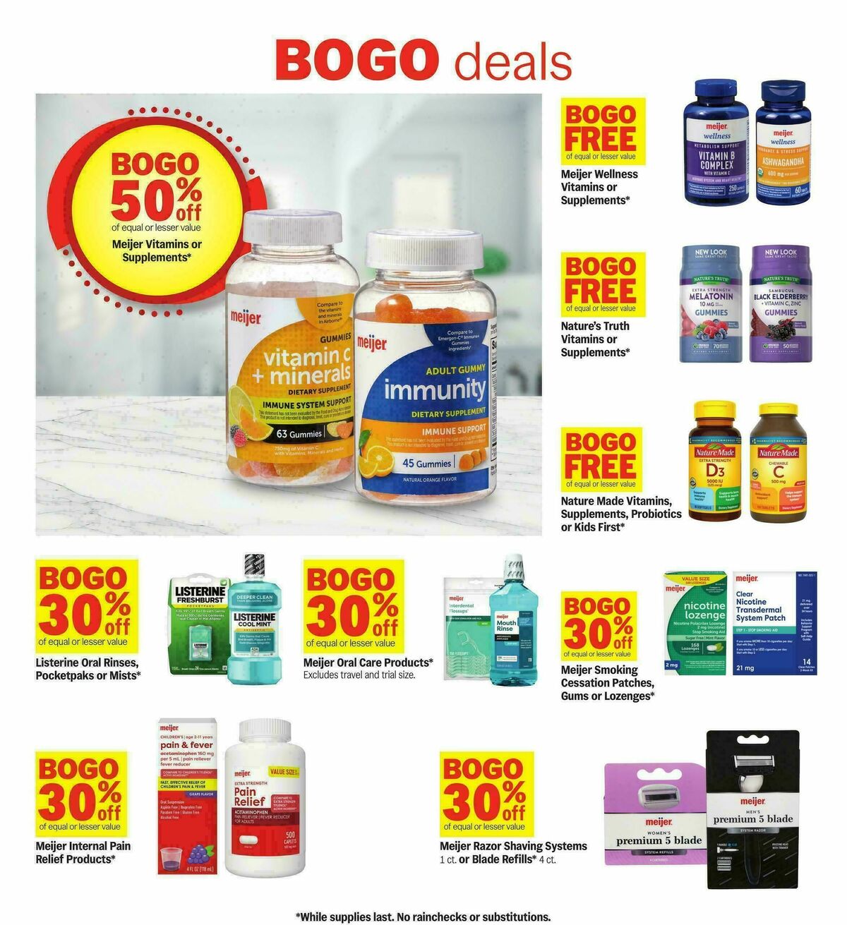 Meijer Weekly Ad from October 1