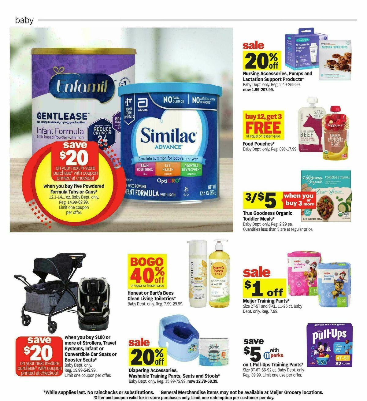 Meijer Weekly Ad from October 1