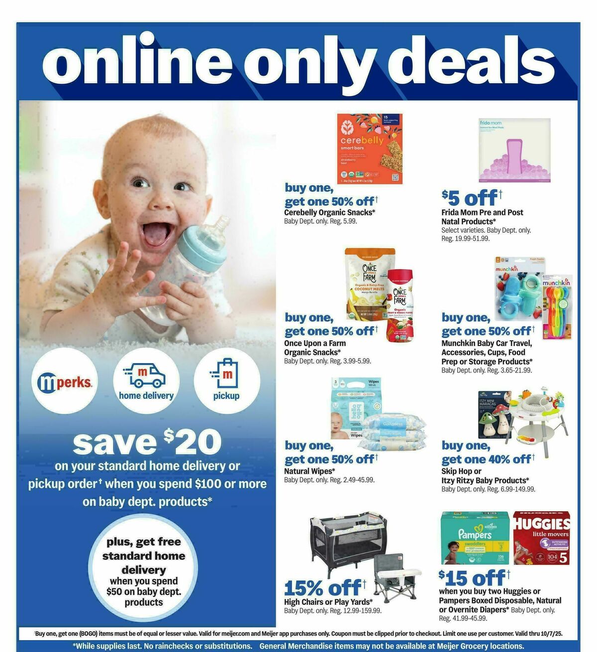 Meijer Weekly Ad from October 1