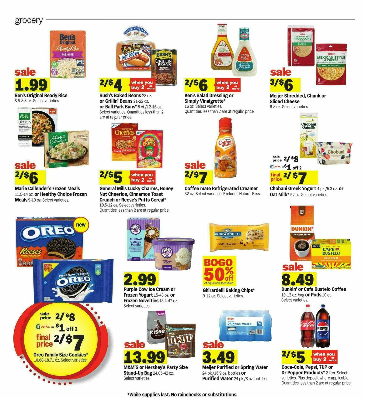 Meijer Weekly Ad from October 1