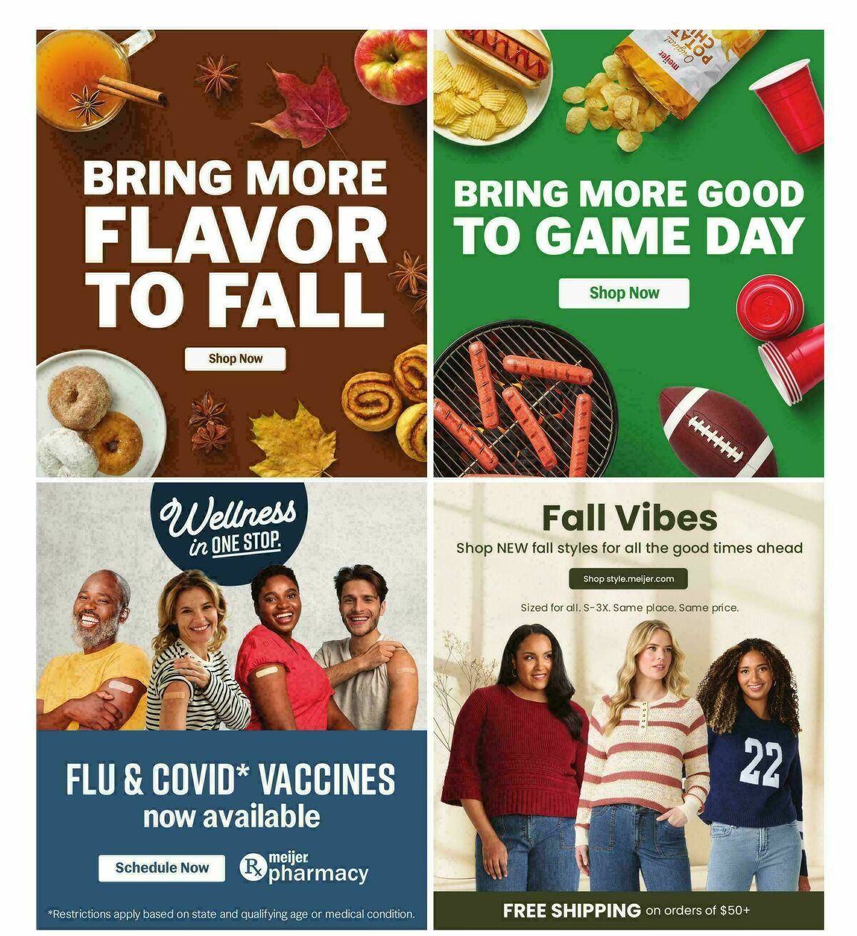 Meijer Weekly Ad from October 1