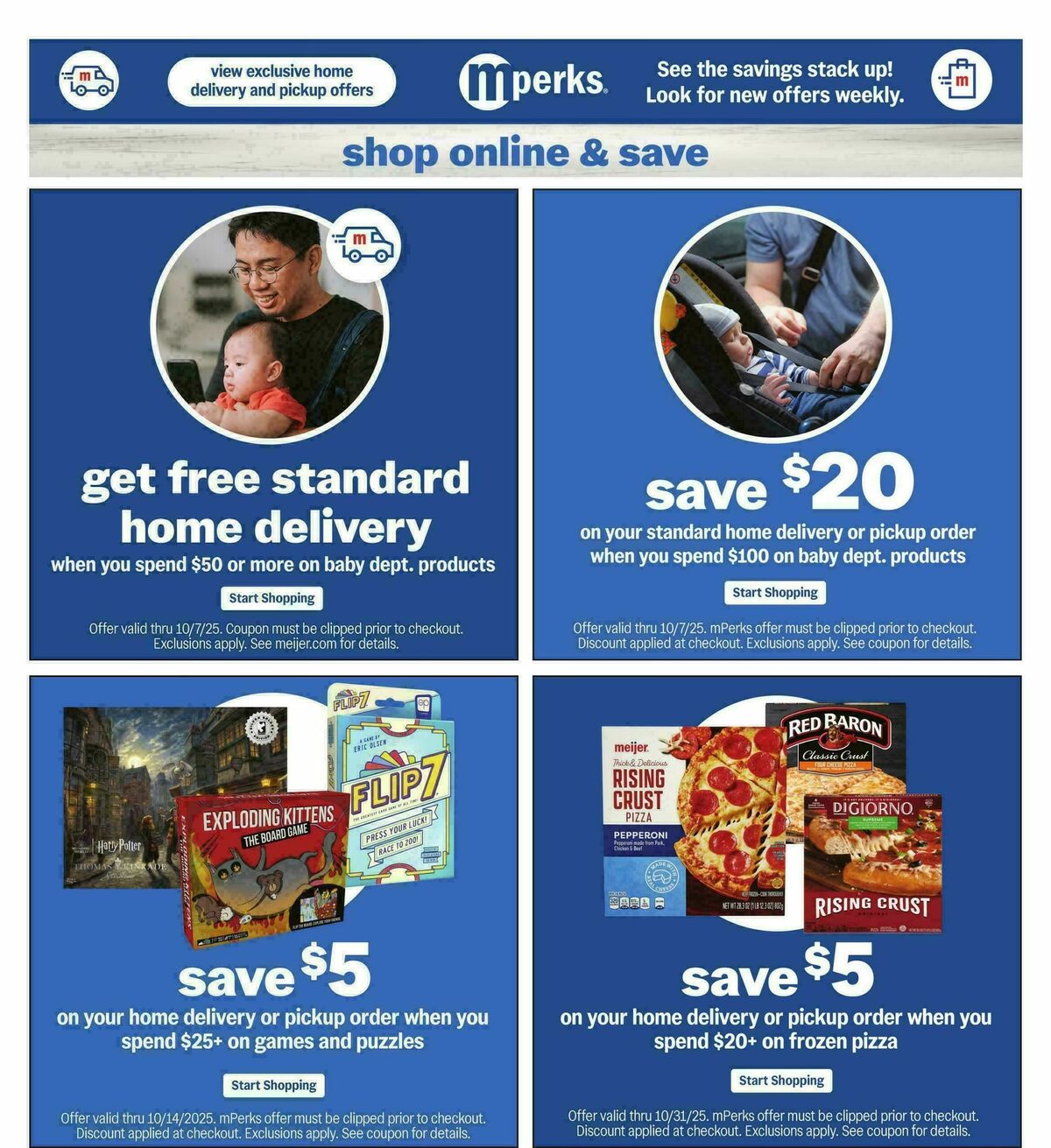 Meijer Weekly Ad from October 1