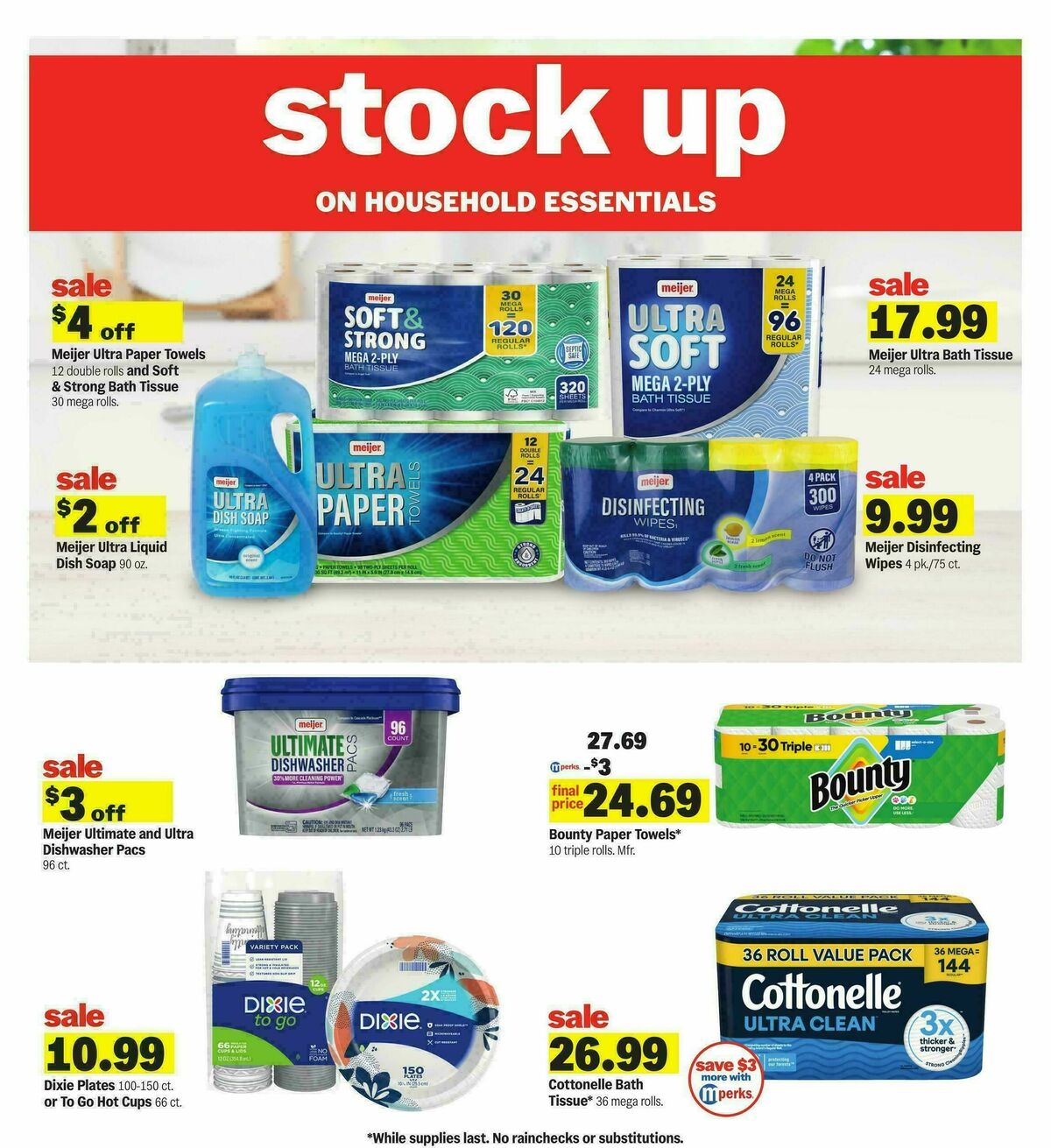 Meijer Weekly Ad from October 1
