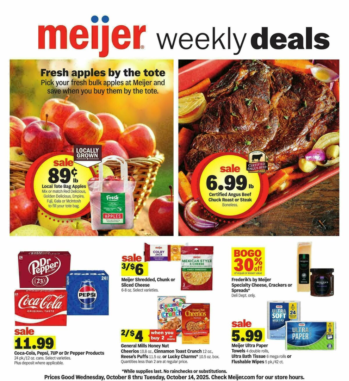 Meijer Weekly Ad from October 8
