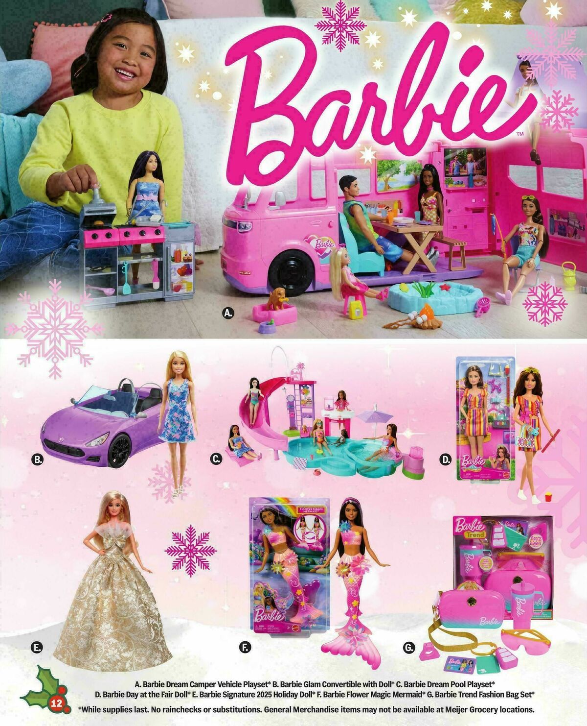 Meijer Holiday gift guide Weekly Ad from October 8