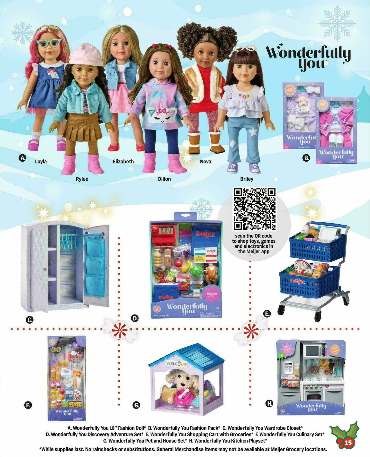 Meijer Holiday gift guide Weekly Ad from October 8