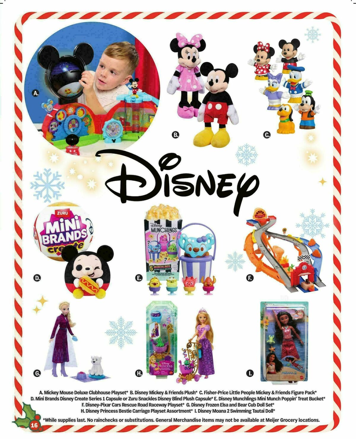 Meijer Holiday gift guide Weekly Ad from October 8