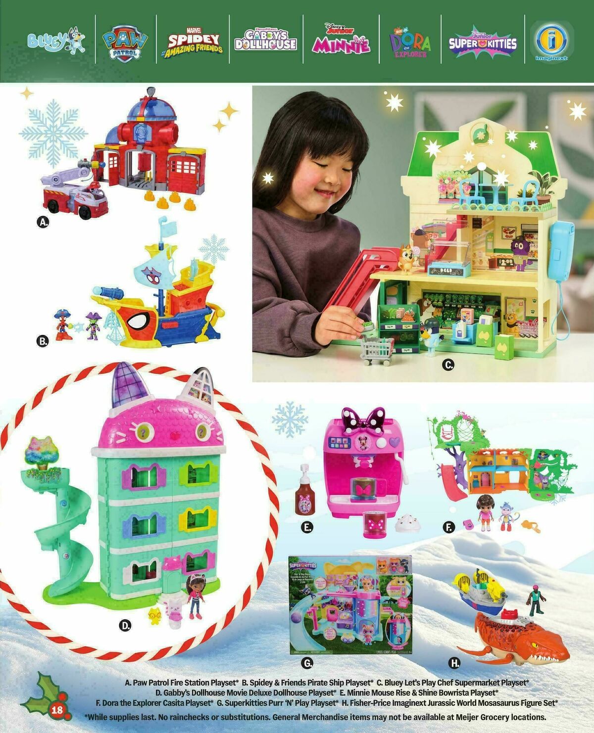 Meijer Holiday gift guide Weekly Ad from October 8