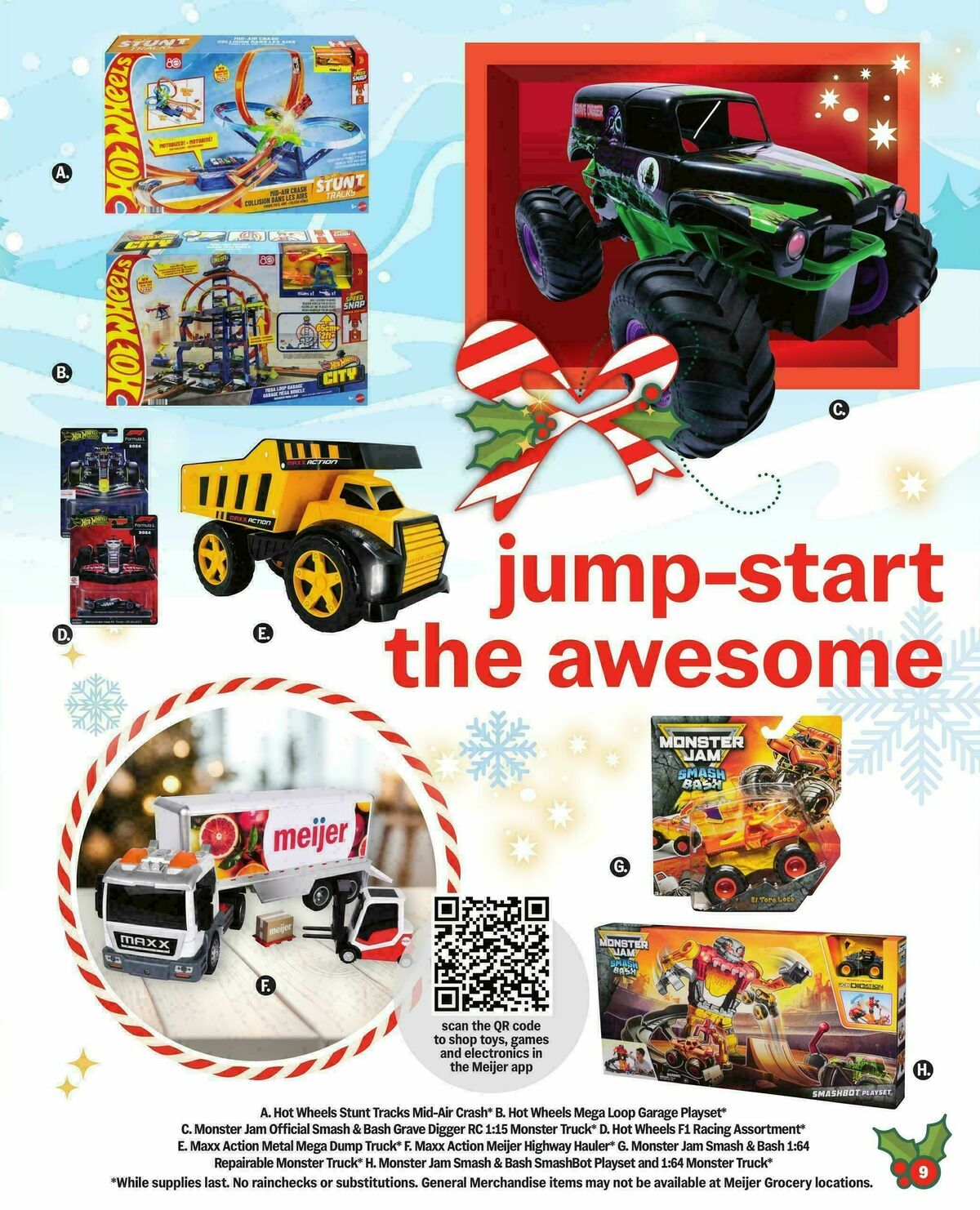 Meijer Holiday gift guide Weekly Ad from October 8