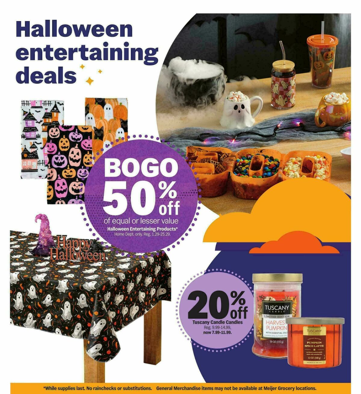 Meijer Halloween Weekly Ad from October 8