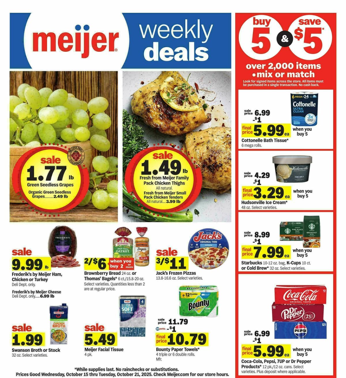 Meijer Weekly Ad from October 15