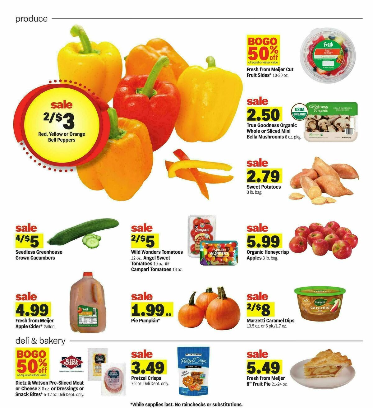 Meijer Weekly Ad from October 15