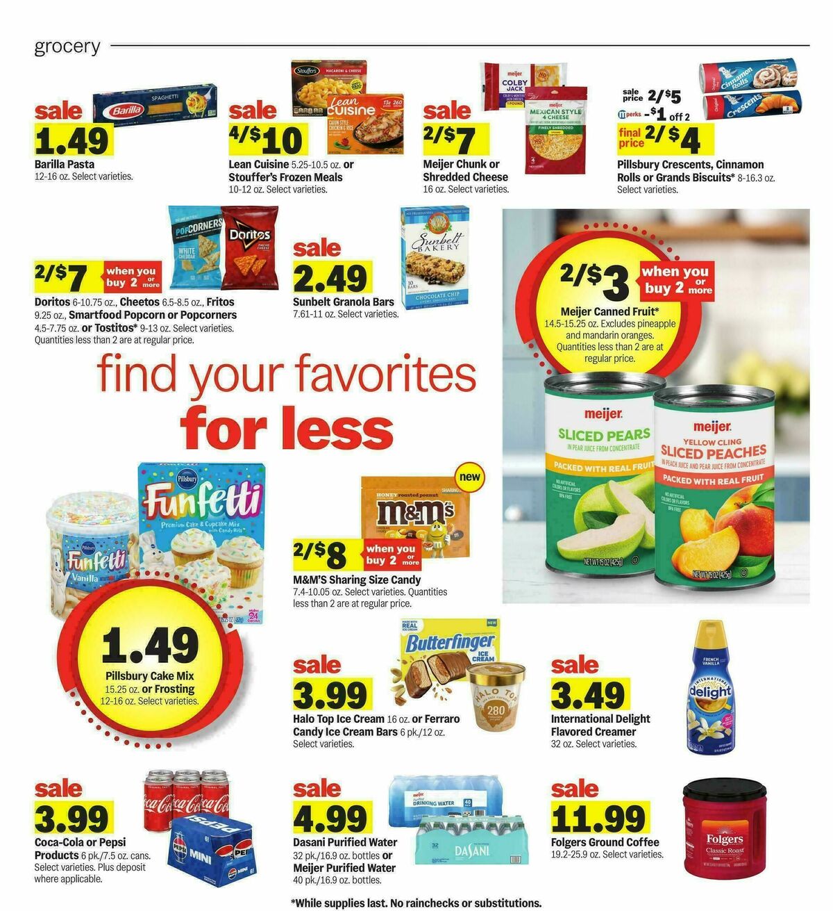 Meijer Weekly Ad from October 15
