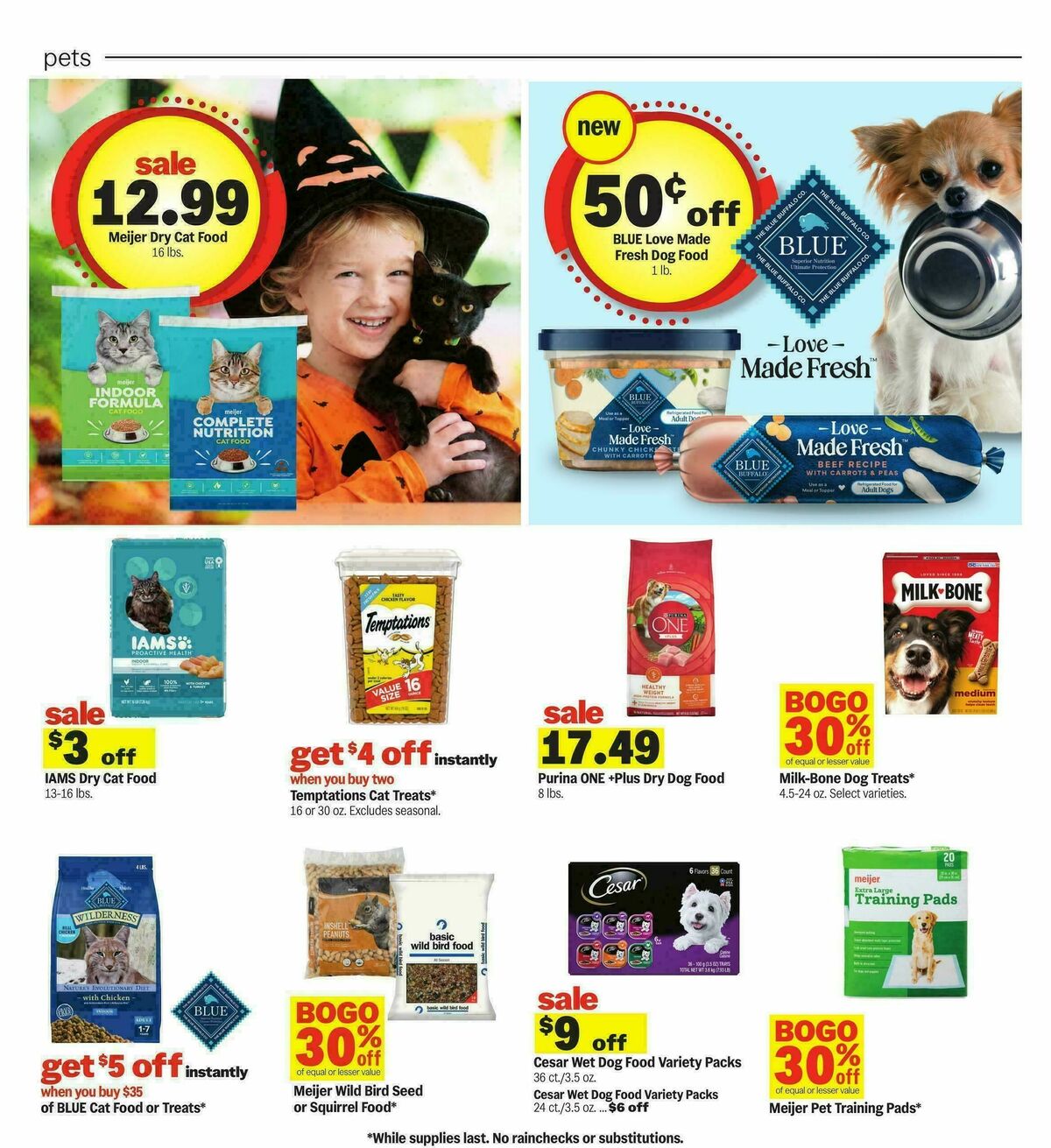 Meijer Weekly Ad from October 15