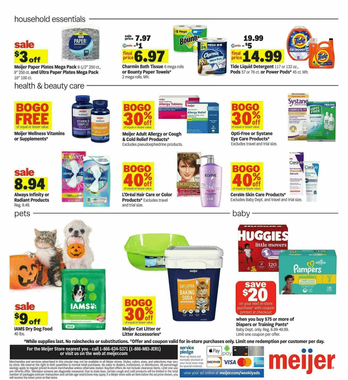 Meijer Weekly Ad from October 15