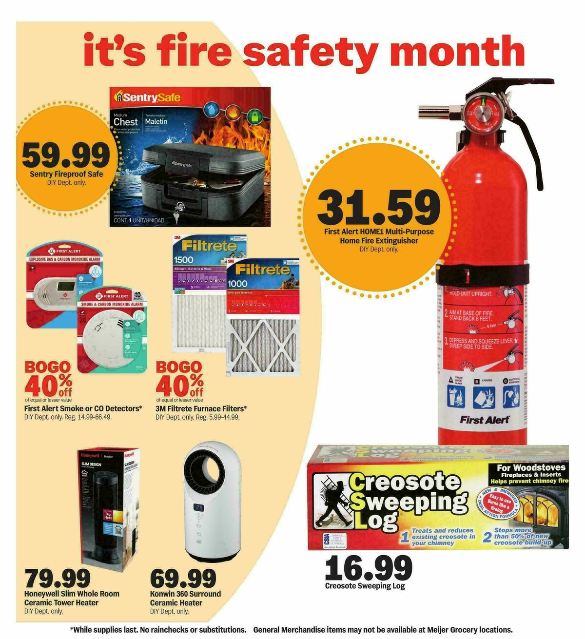 Meijer Trick or treat deals Weekly Ad from October 15